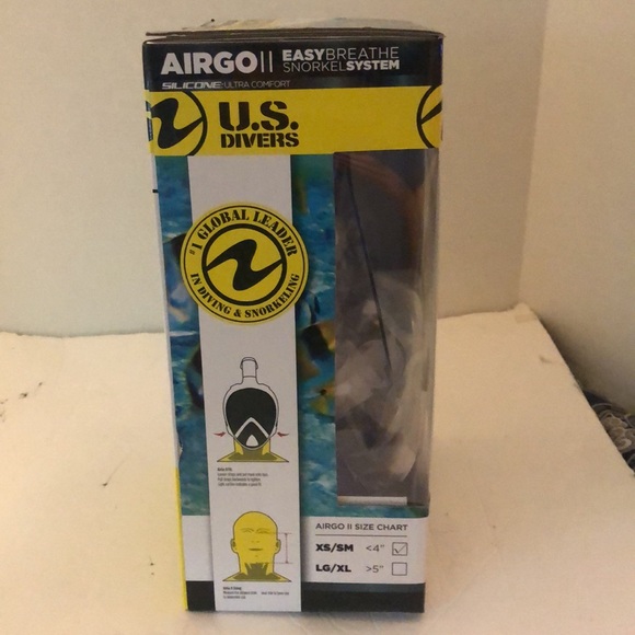 U.S. Divers Silicone Full Face Mask Size Adult - Picture 4 of 11